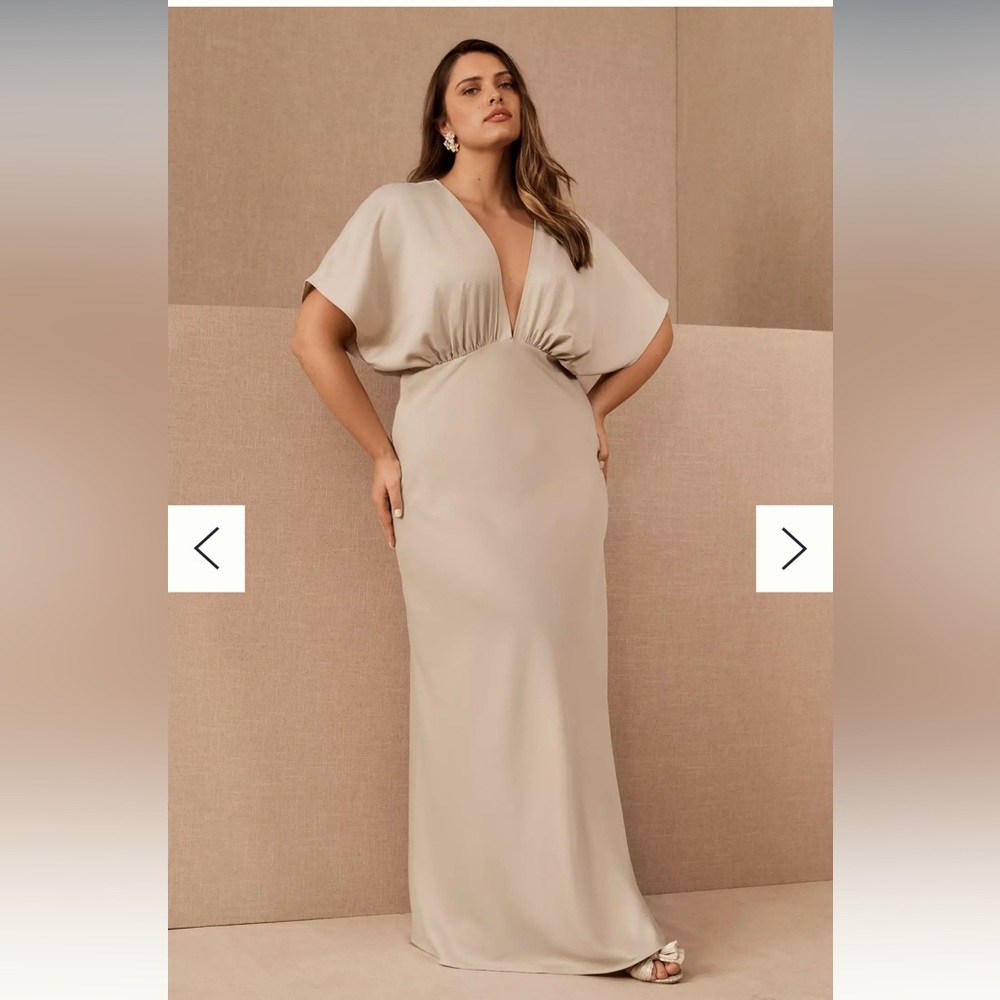 BHLDN Dress - Champaign Color - Size 6
